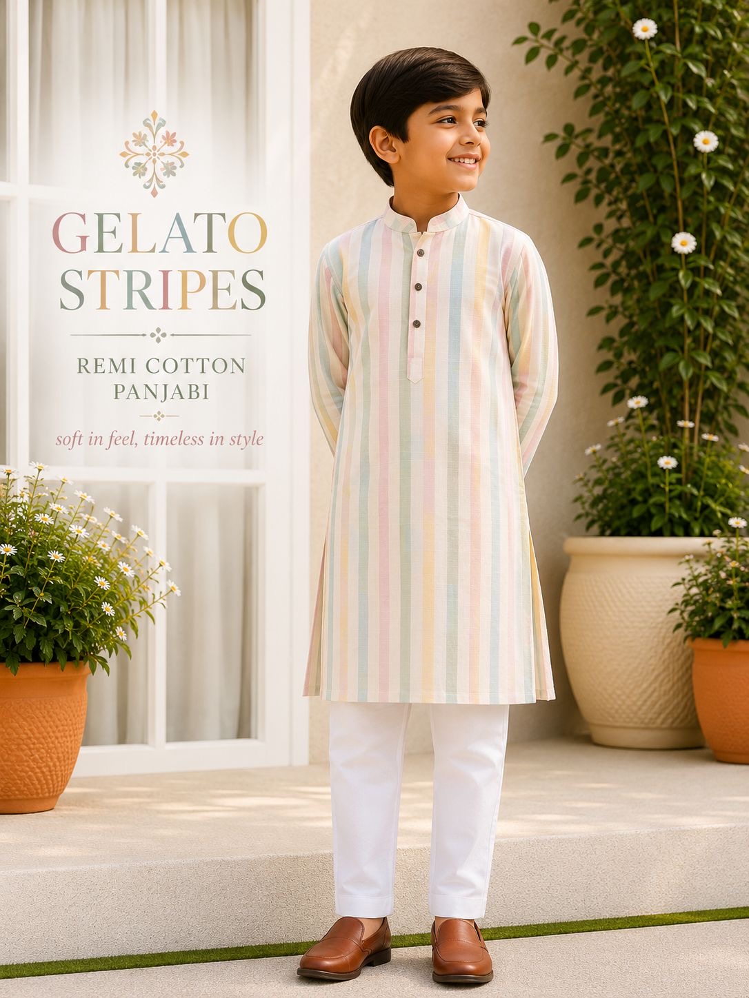 Gelato Stripes Panjabi