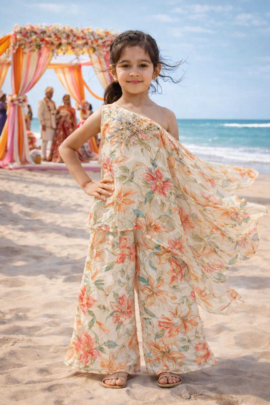 Floral Daydream Chiffon Co-ord