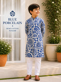 Blue Porcelain Panjabi