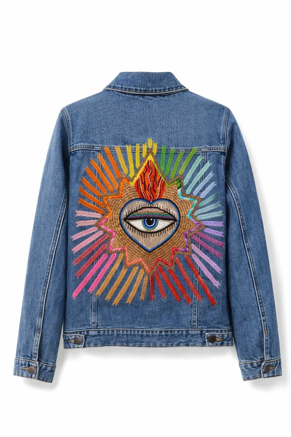 Statement Denim Jacket - Nazar Noor