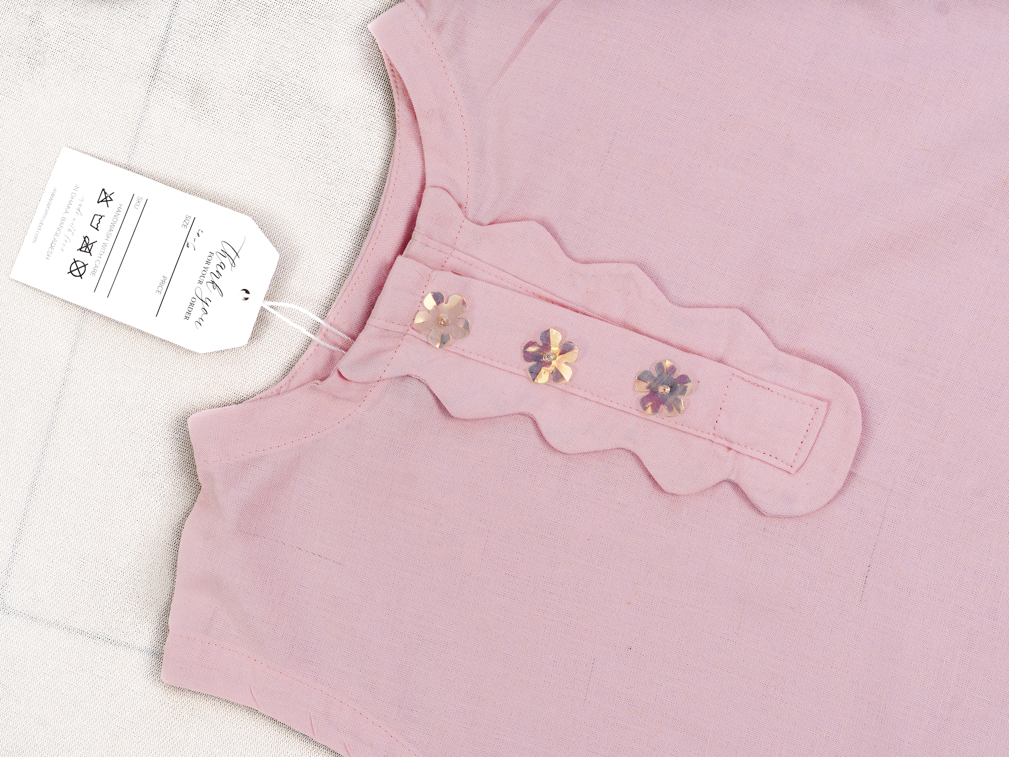 Scallop Breeze - Baby Pink