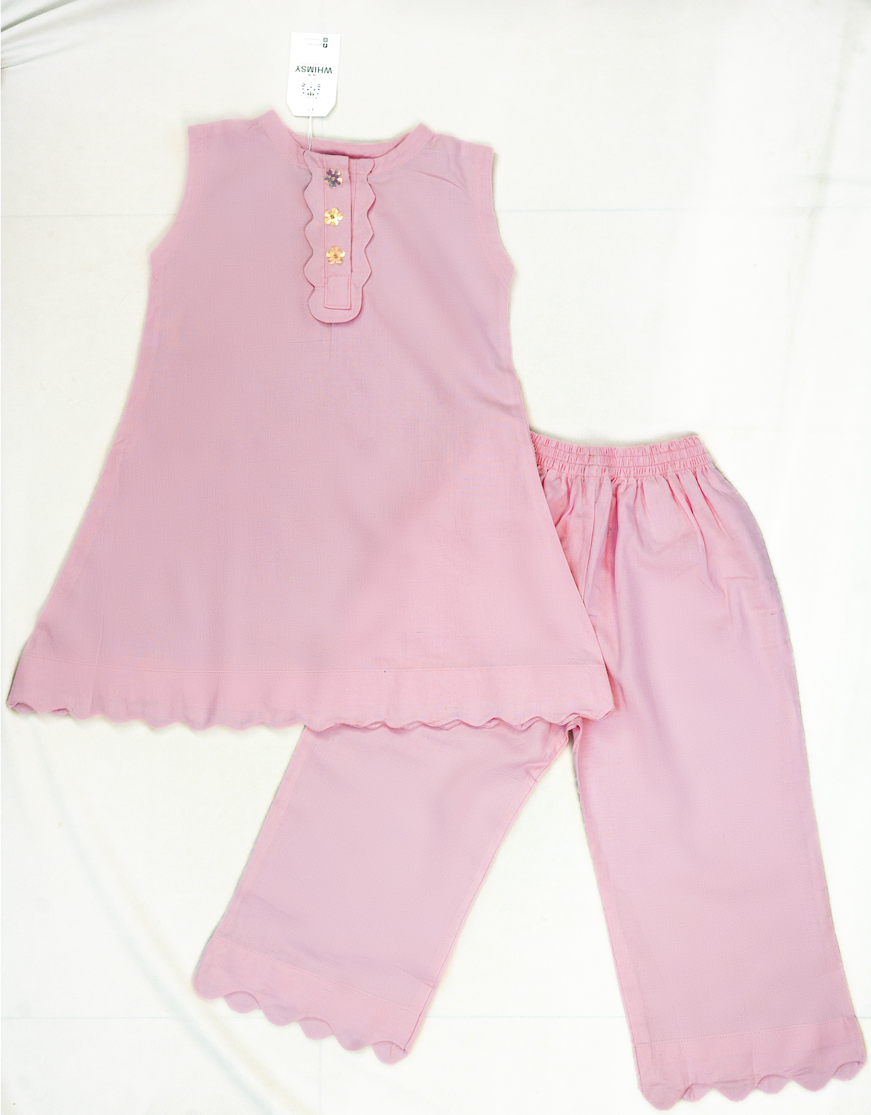 Scallop Breeze - Baby Pink