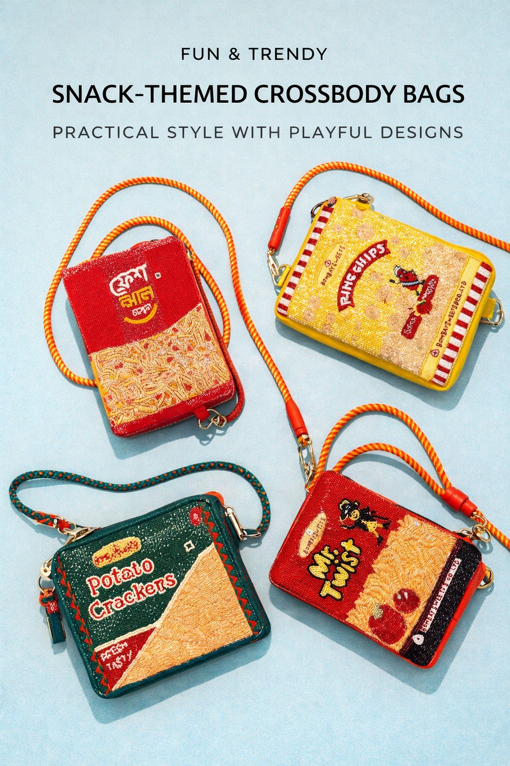 Beaded Snack Bags (please allow 2-3 weeks for delivery from order date)