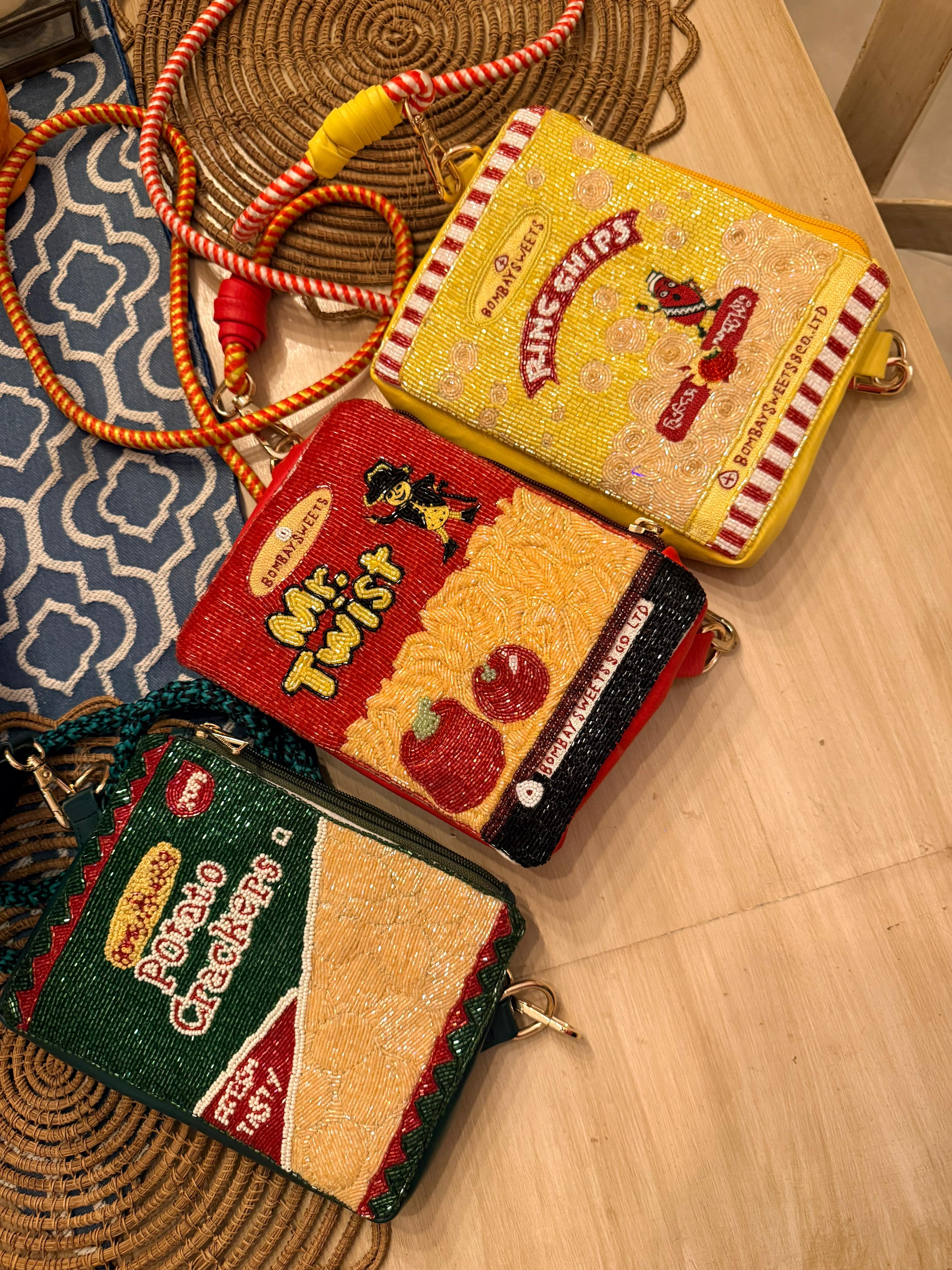 Beaded Snack Bags (please allow 2-3 weeks for delivery from order