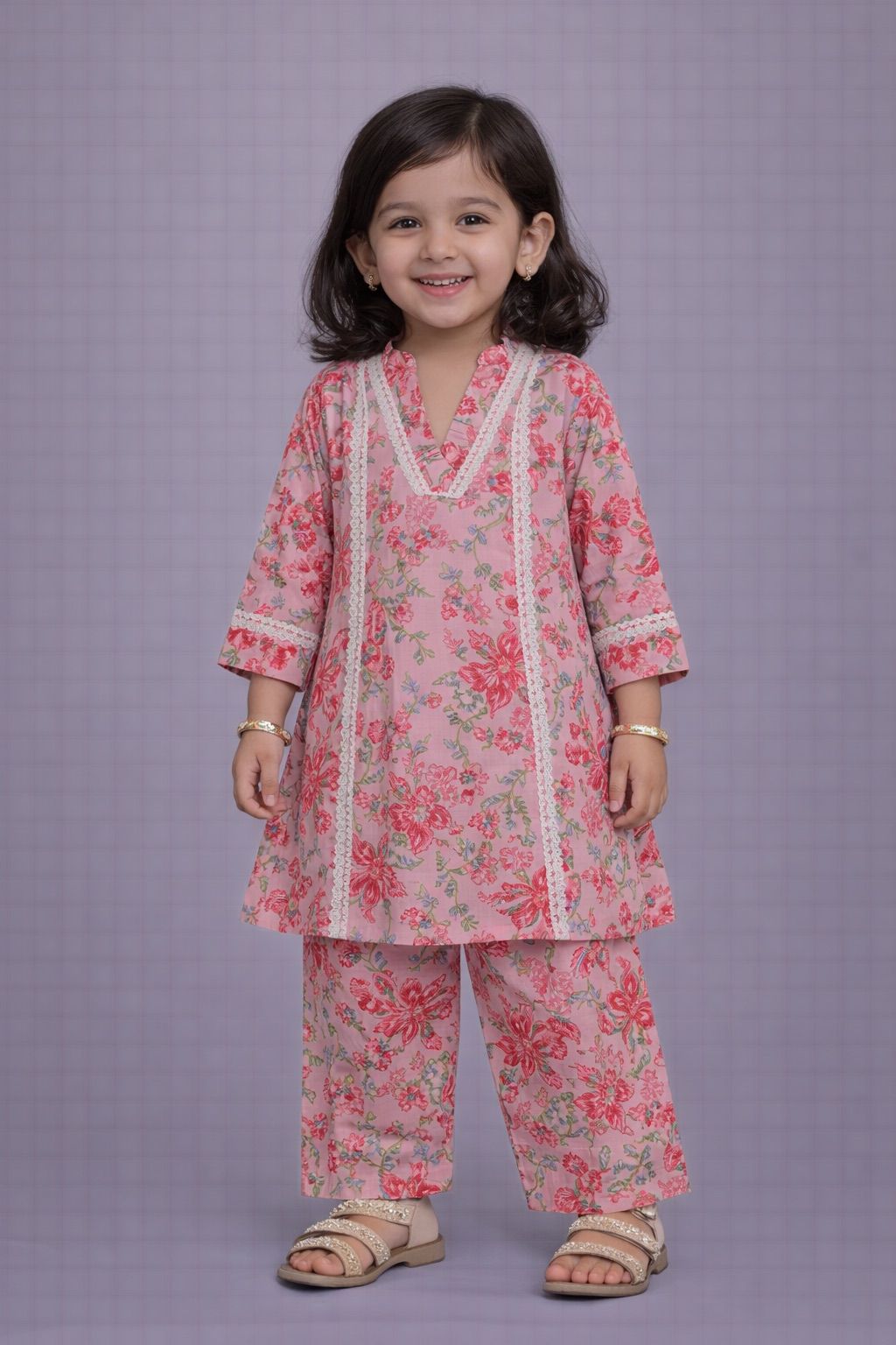 Whimsy Co-ords - Coral