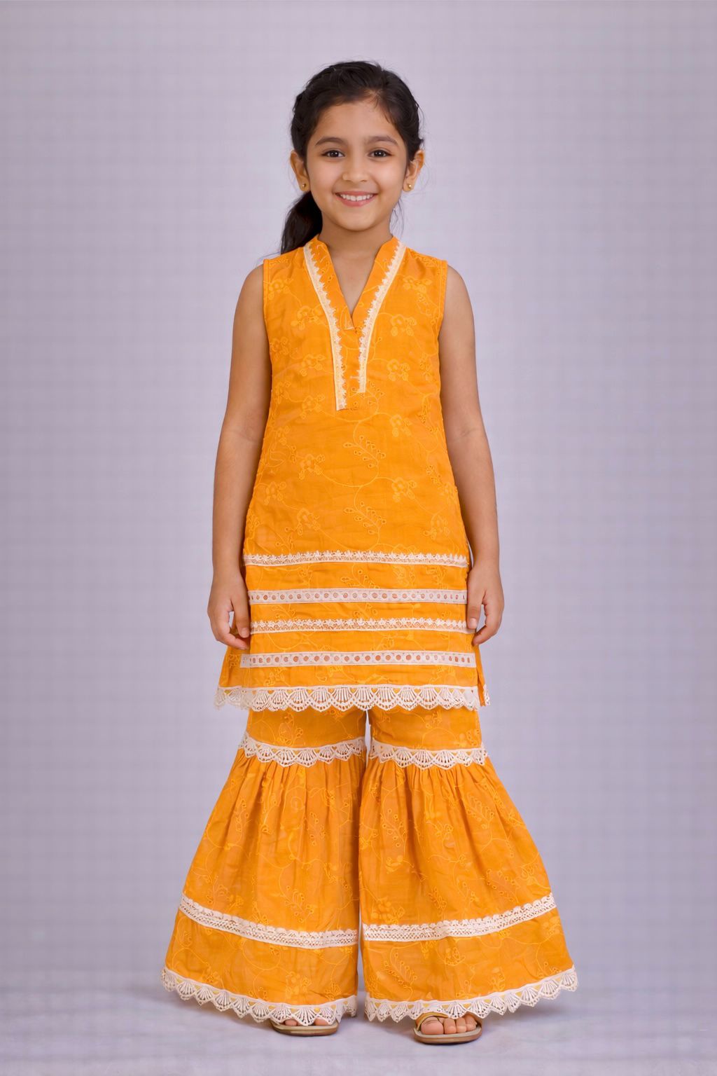 Lacey Flair - Orange Creamsicle