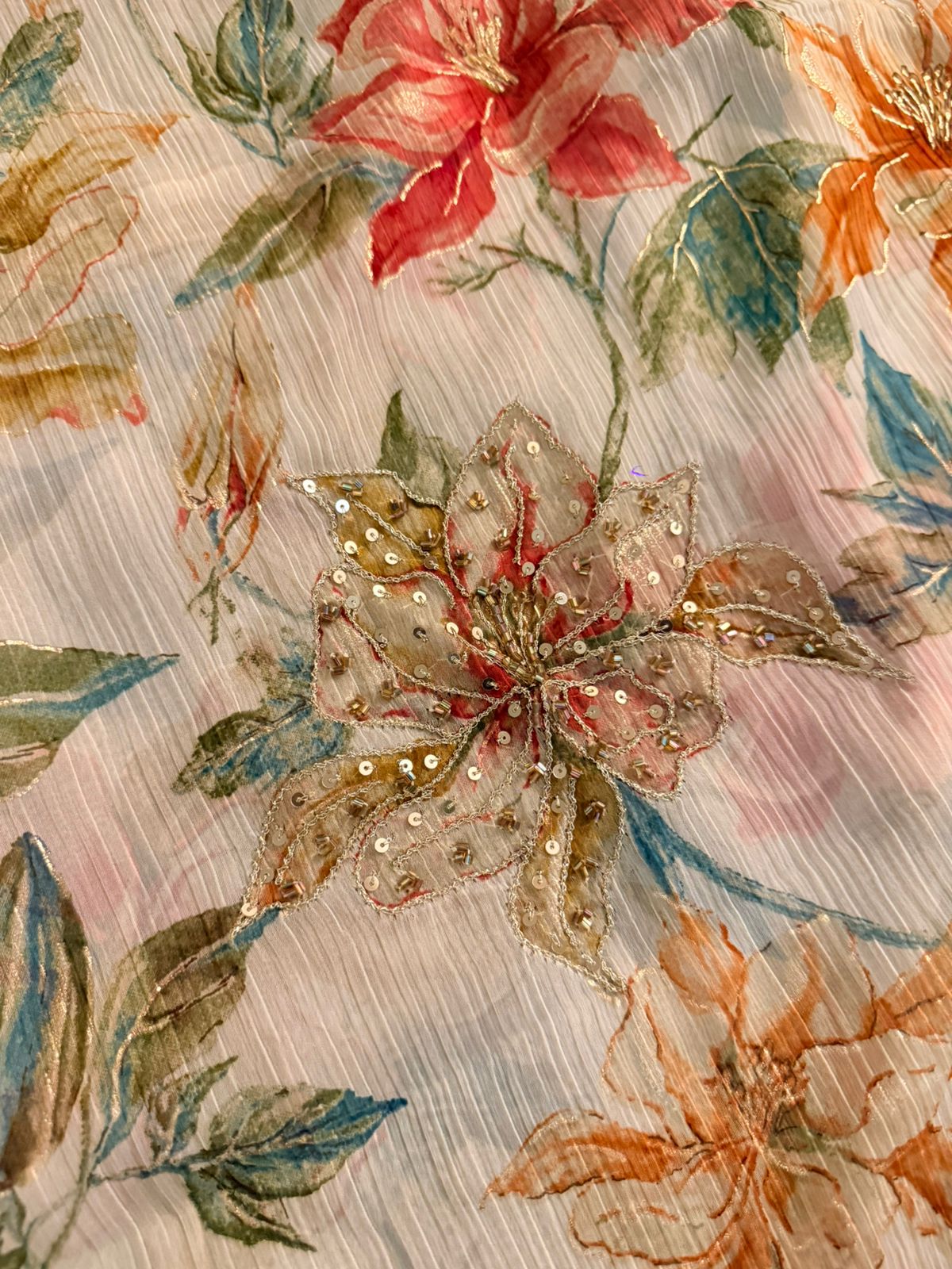 Floral Daydream Chiffon Co-ord