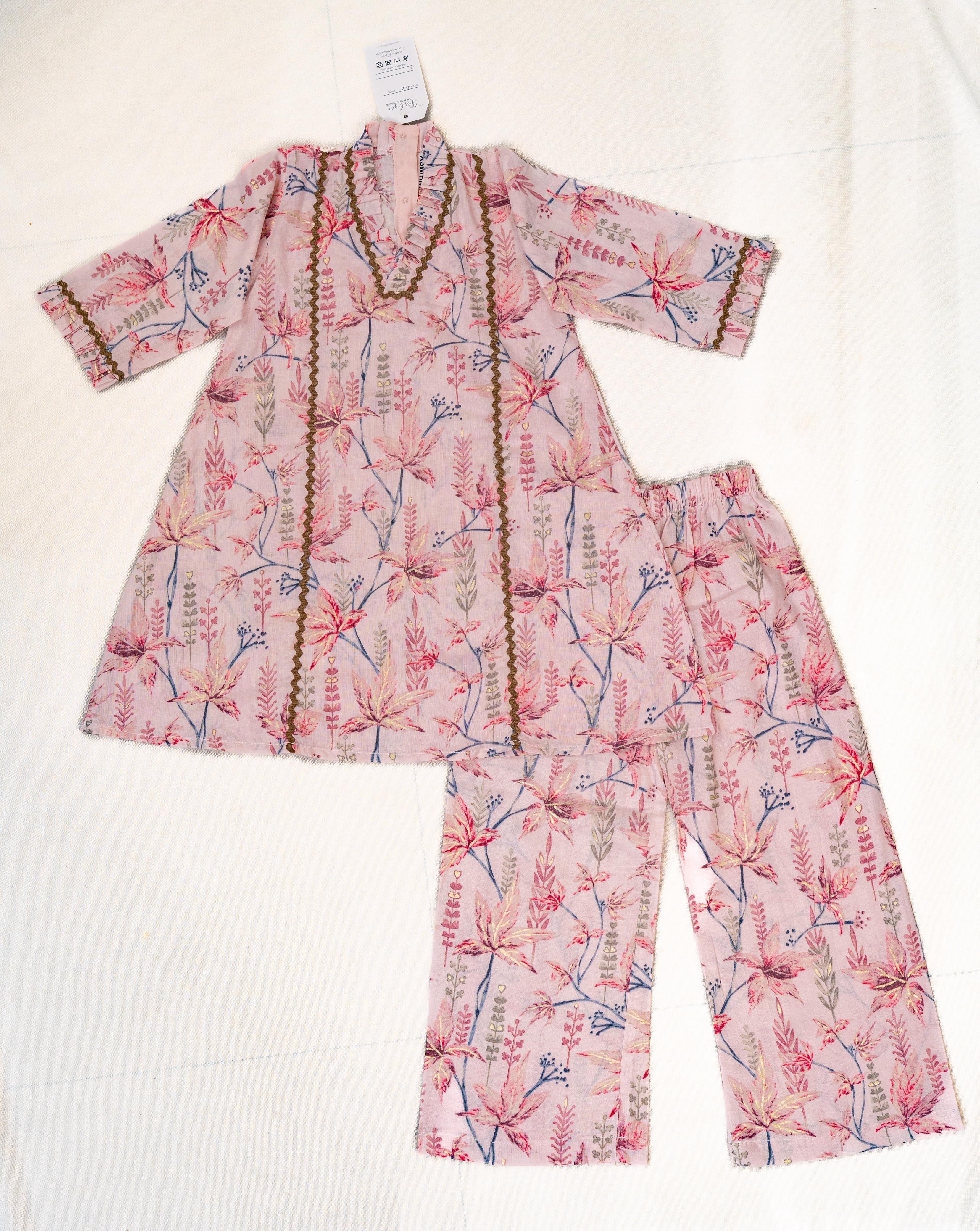 Whimsy Co-ords - Pink & Brown