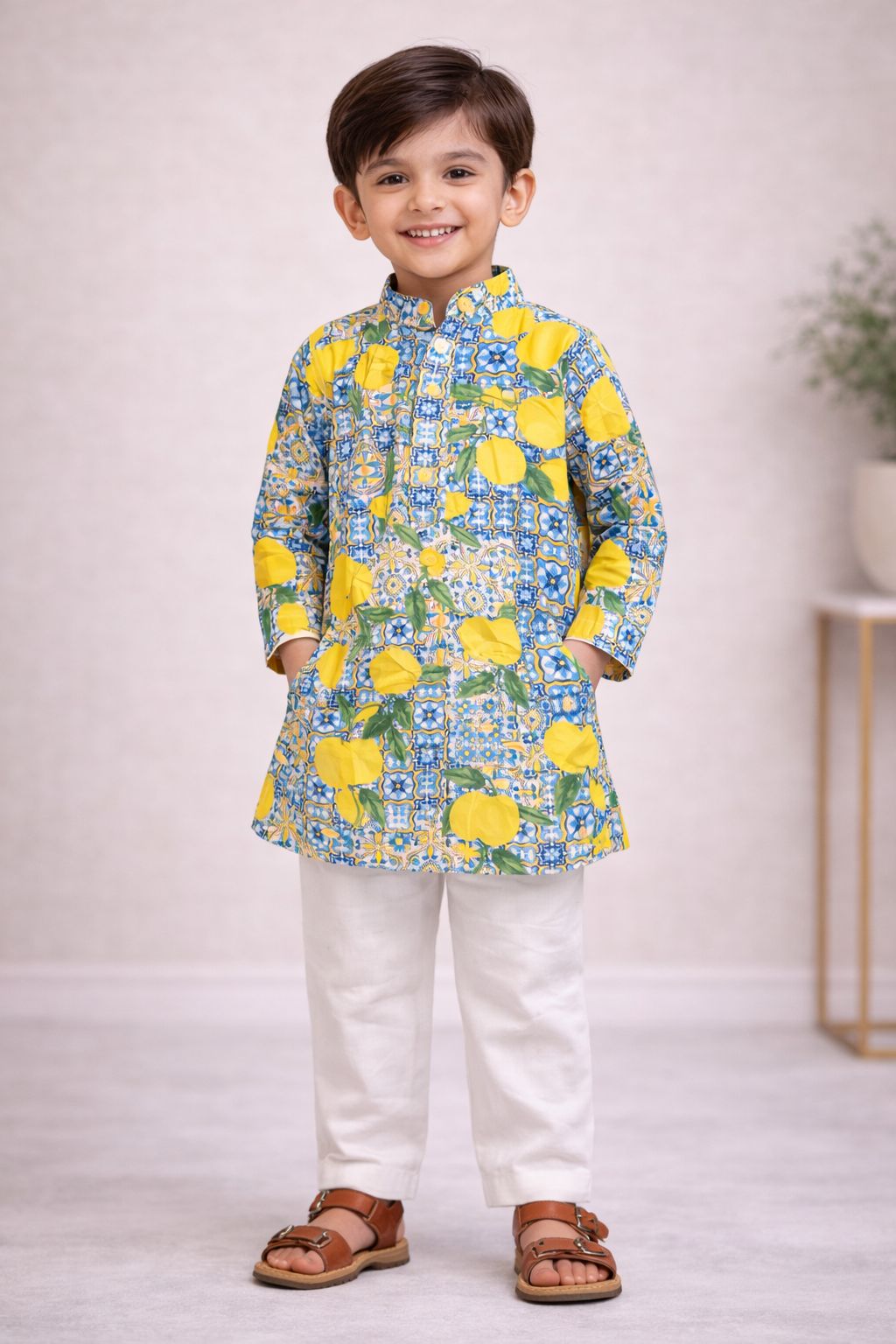 Amalfi Print Panjabi