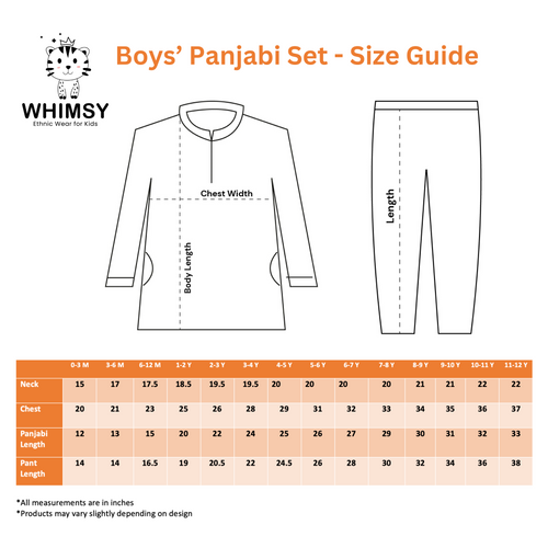 Amalfi Print Panjabi